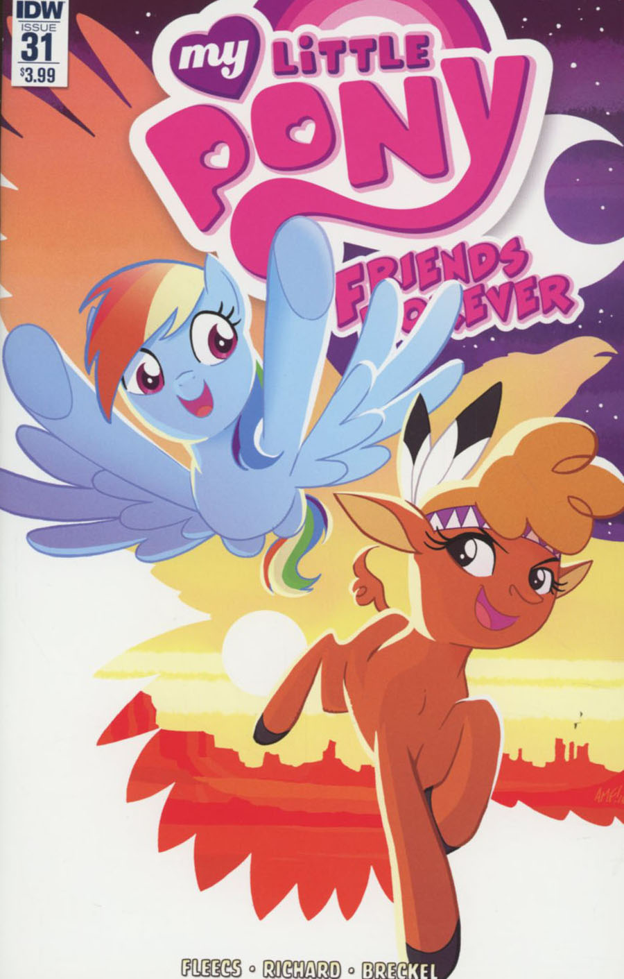 My Little Pony Friends Forever #31 Cover A Regular Tony Fleecs Cover