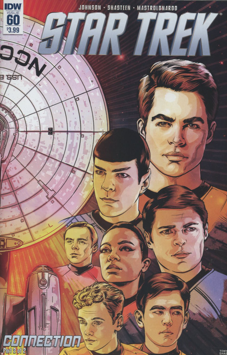 Star Trek (IDW) #60 Cover A Regular Tony Shasteen Cover