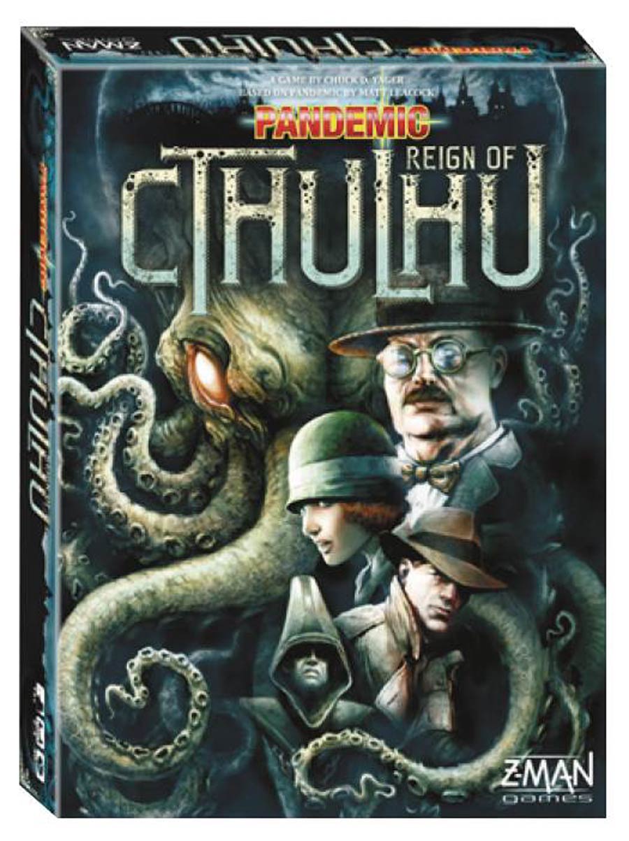 Pandemic Reign Of Cthulhu Edition Board Game