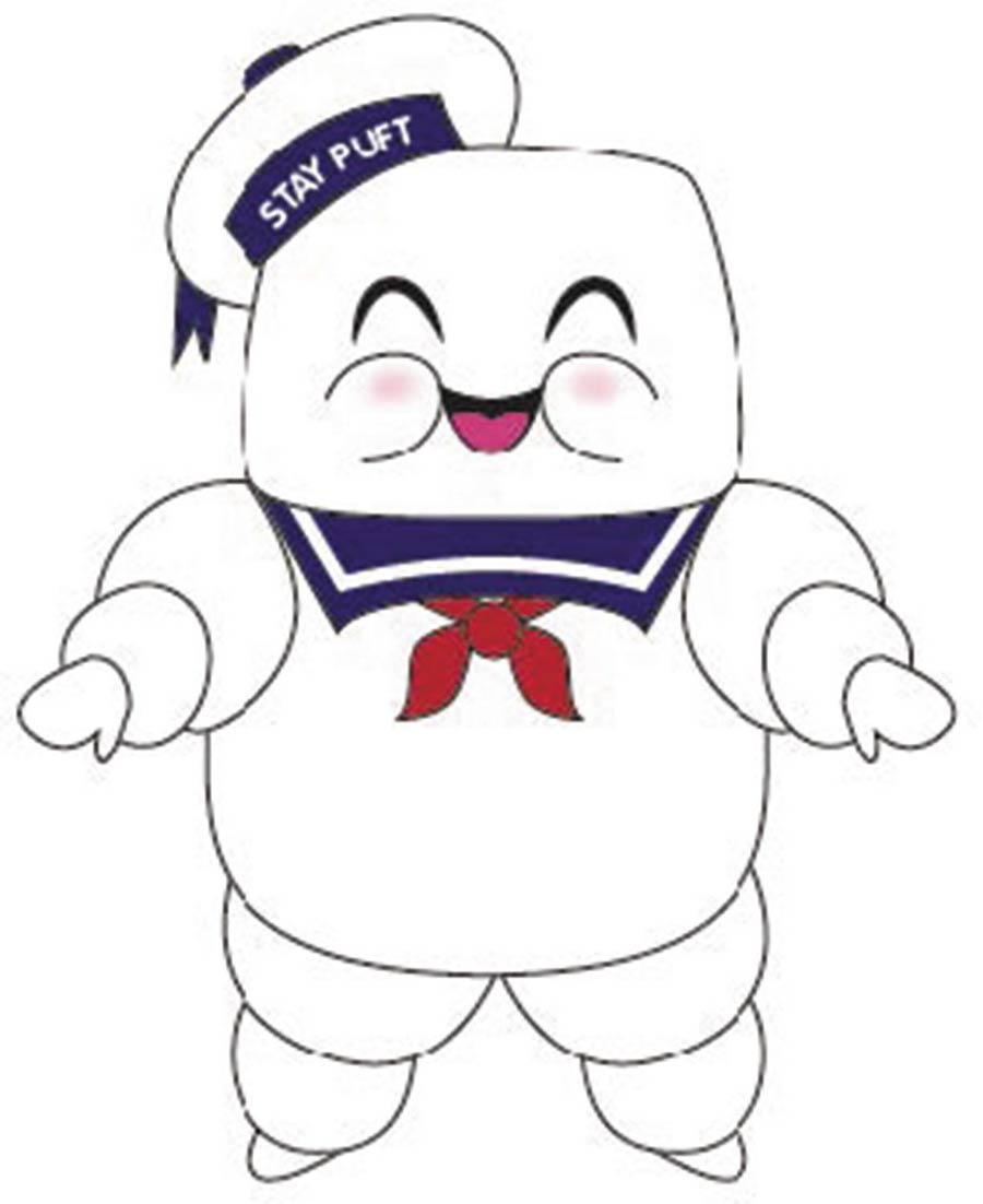 plush stay puft marshmallow man