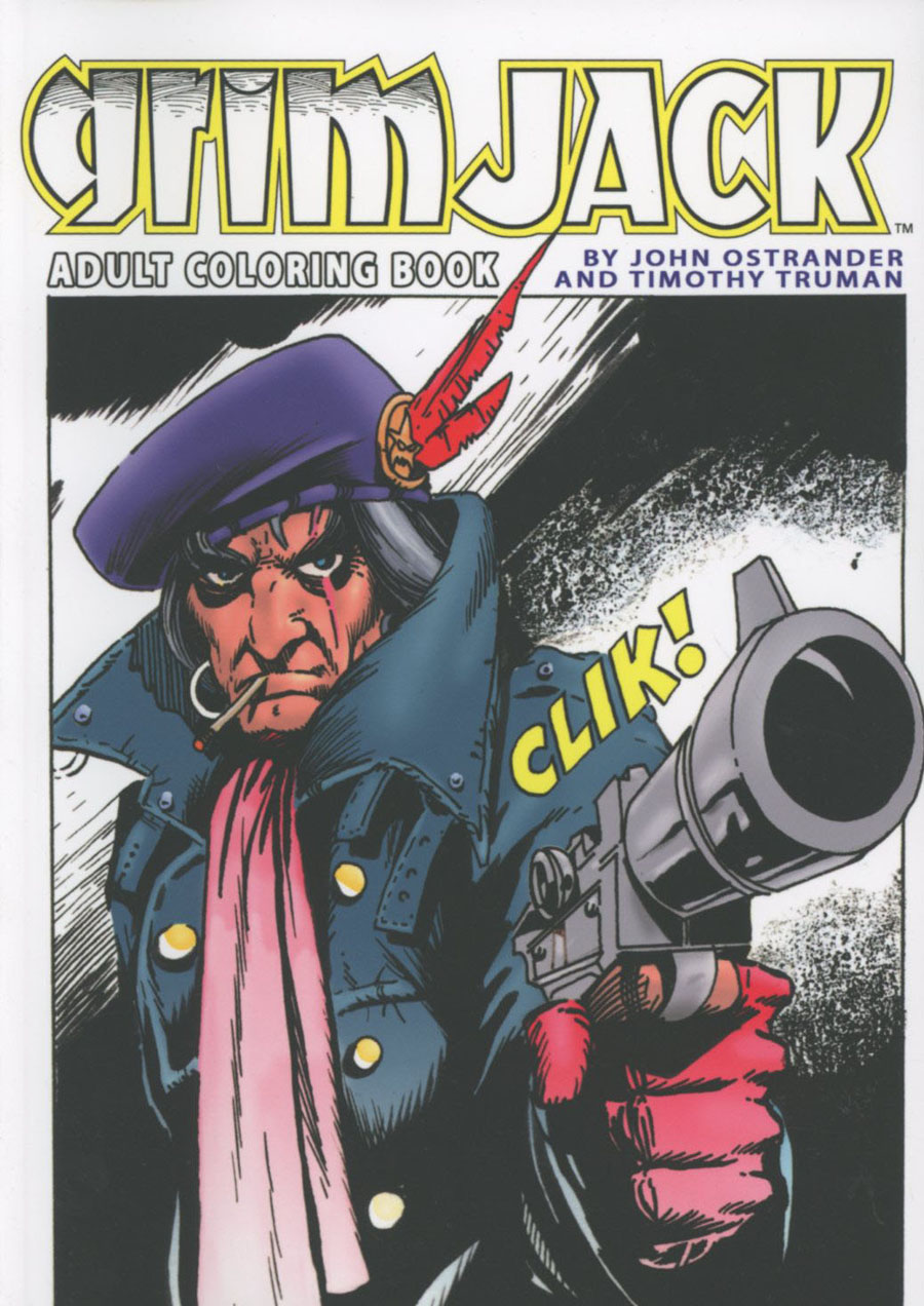 Grimjack Adult Coloring Book TP