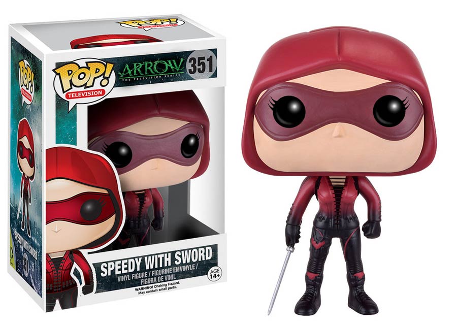 POP Television 351 Arrow Speedy With Sword Vinyl Figure