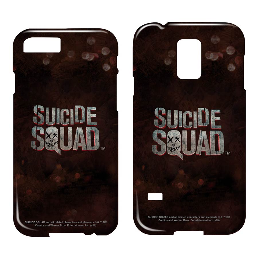 Suicide Squad Movie Logo Smartphone Case Barely There (Samsung Galaxy S5) Galaxy S5