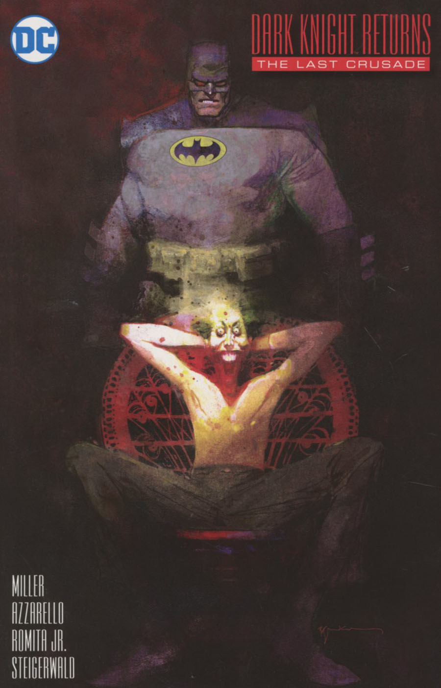 Dark Knight Returns The Last Crusade #1 Cover C Incentive Bill Sienkiewicz Variant Cover