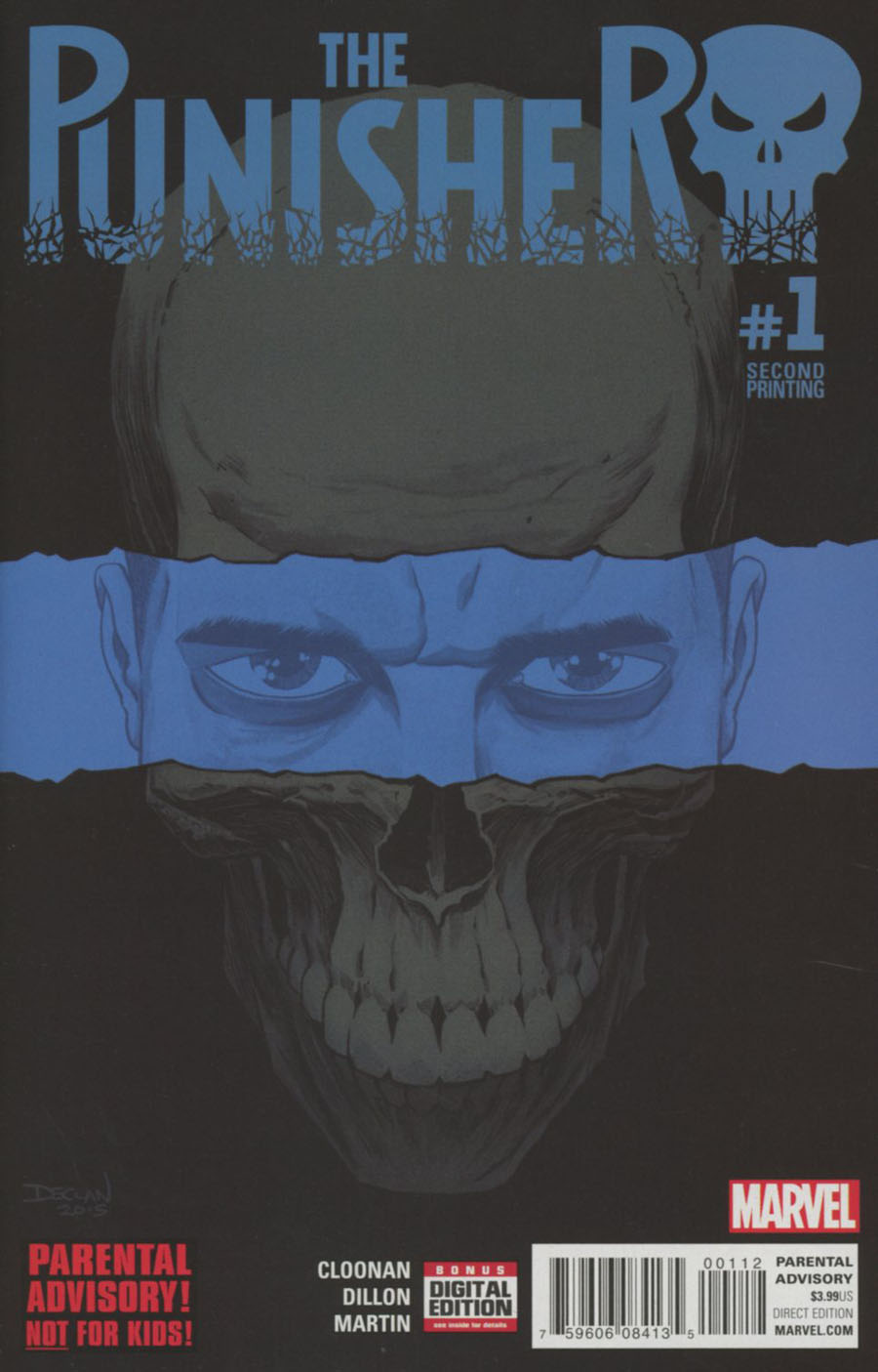 Punisher Vol 10 #1 Cover J 2nd Ptg Declan Shalvey Variant Cover