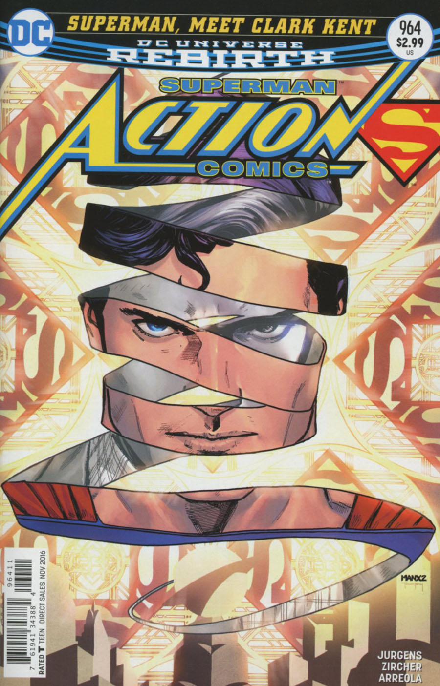 Action Comics Vol 2 #964 Cover A Regular Clay Mann Cover