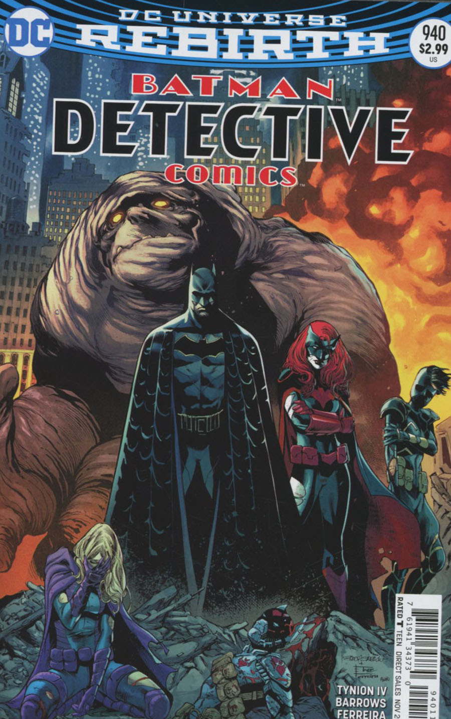 Detective Comics Vol 2 #940 Cover A Regular Eddy Barrows & Eber Ferreira Cover