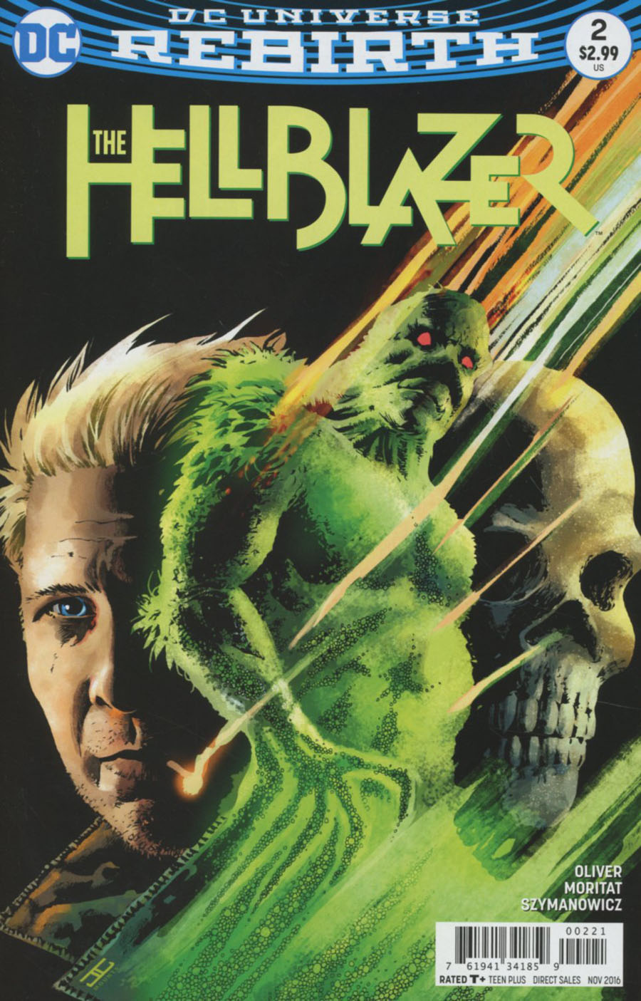 Hellblazer Vol 2 #2 Cover B Variant John Cassaday Cover