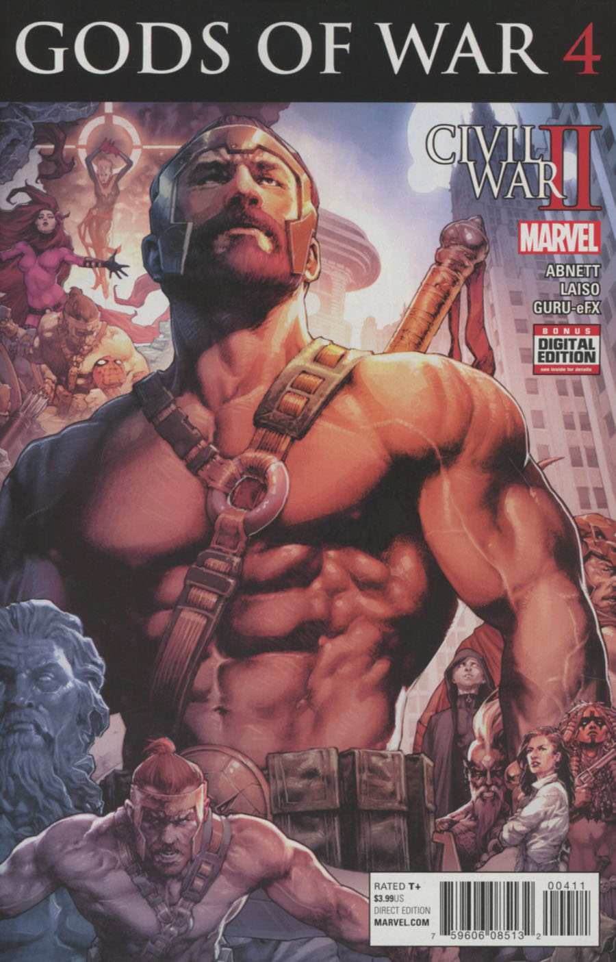 Civil War II Gods Of War #4 Cover A Regular Jay Anacleto Cover