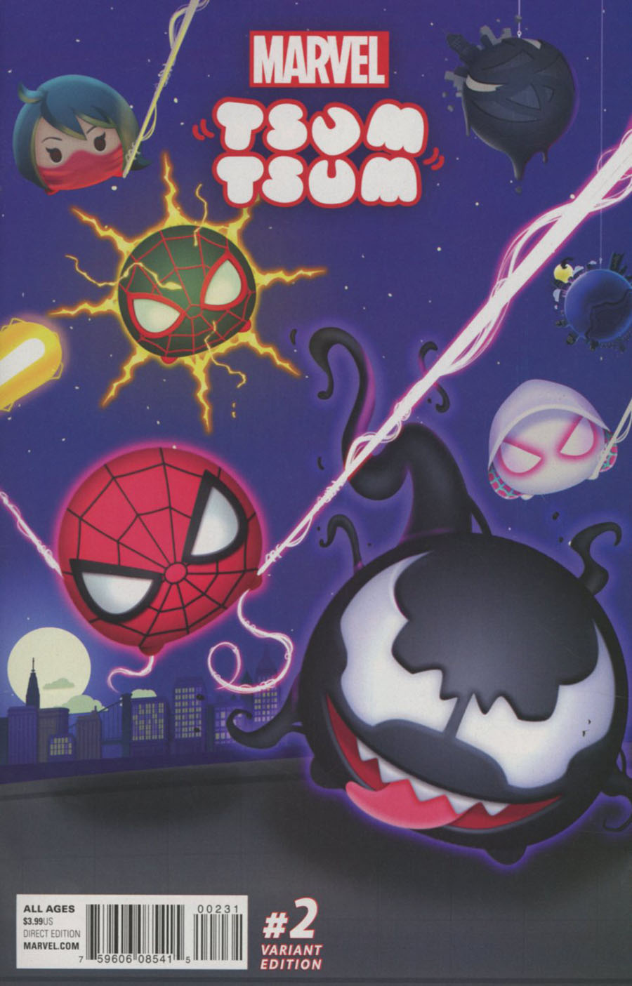 Marvel Tsum Tsum #2 Cover B Variant Marvel Tsum Tsum Classified Connecting B Cover