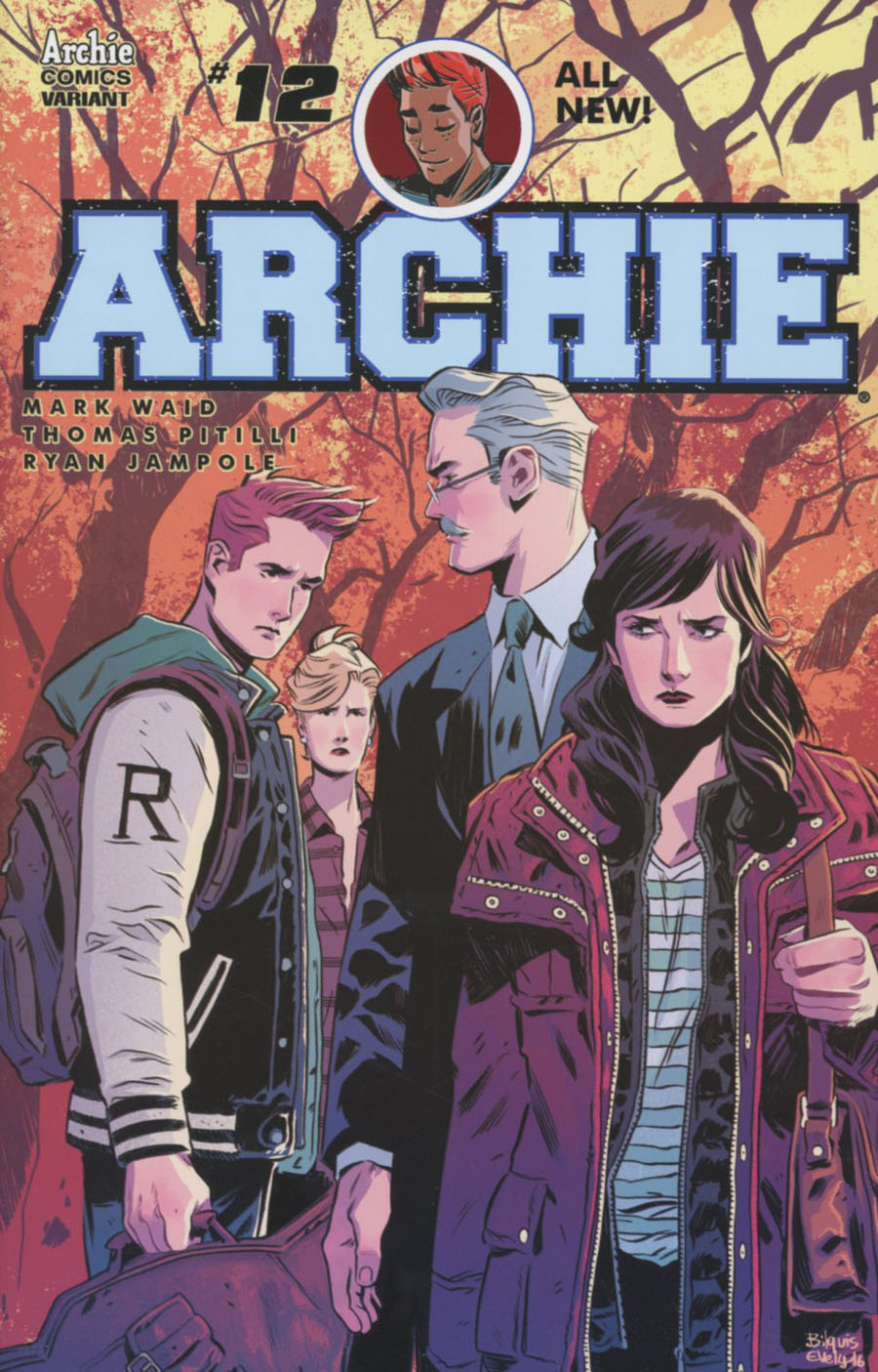 Archie Vol 2 #12 Cover B Variant Bilquis Evely Cover