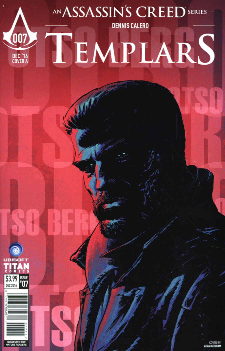 Assassins Creed Templars #7 Cover A Regular Adam Gorham Cover