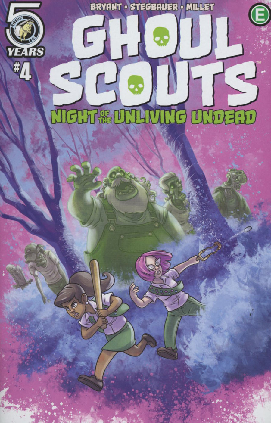 Ghoul Scouts Night Of The Unliving Undead #4 Cover C Variant Axur Eneas Cover