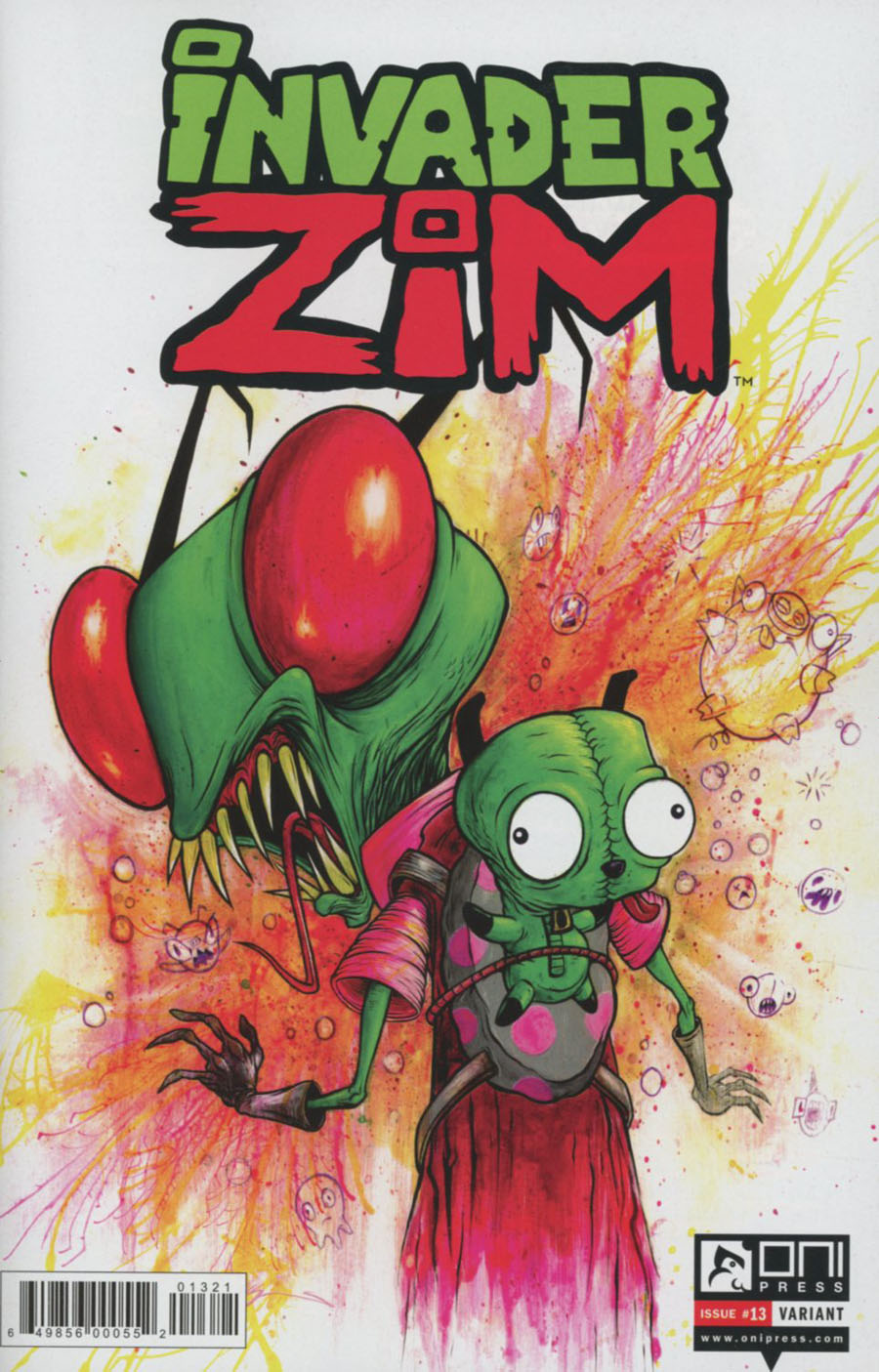 Invader Zim #13 Cover B Variant Alex Pardee Cover