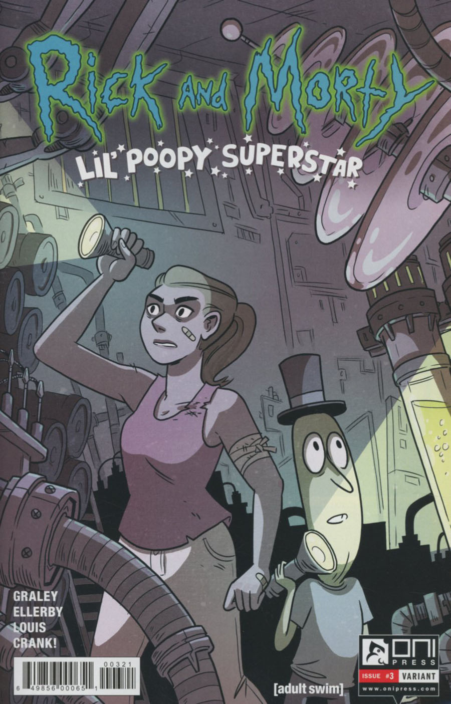 Rick And Morty Lil Poopy Superstar #3 Cover B Variant Molly Ostertag Cover