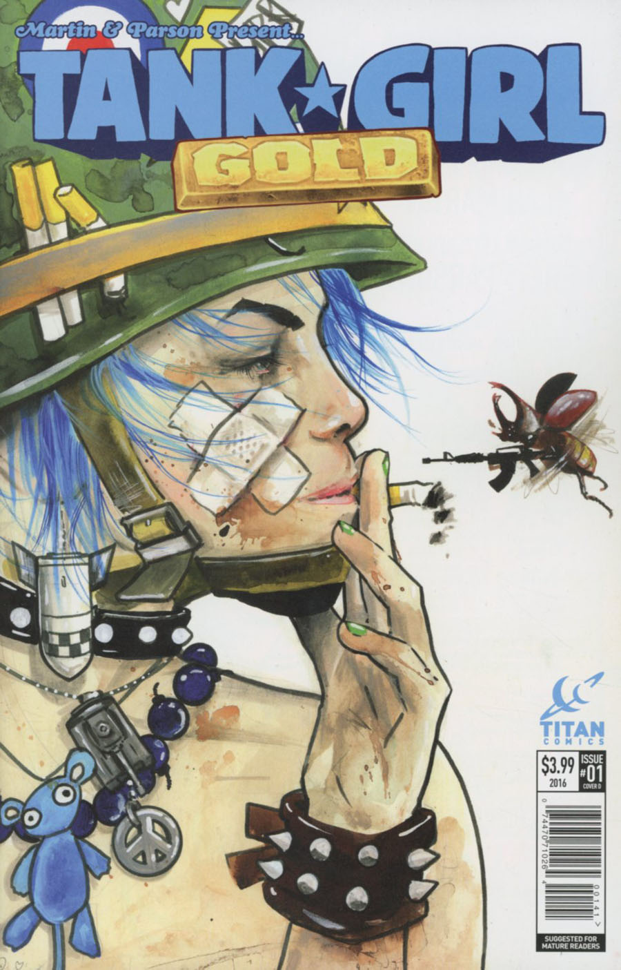 Tank Girl Gold #1 Cover D Variant Lora Zombie Cover