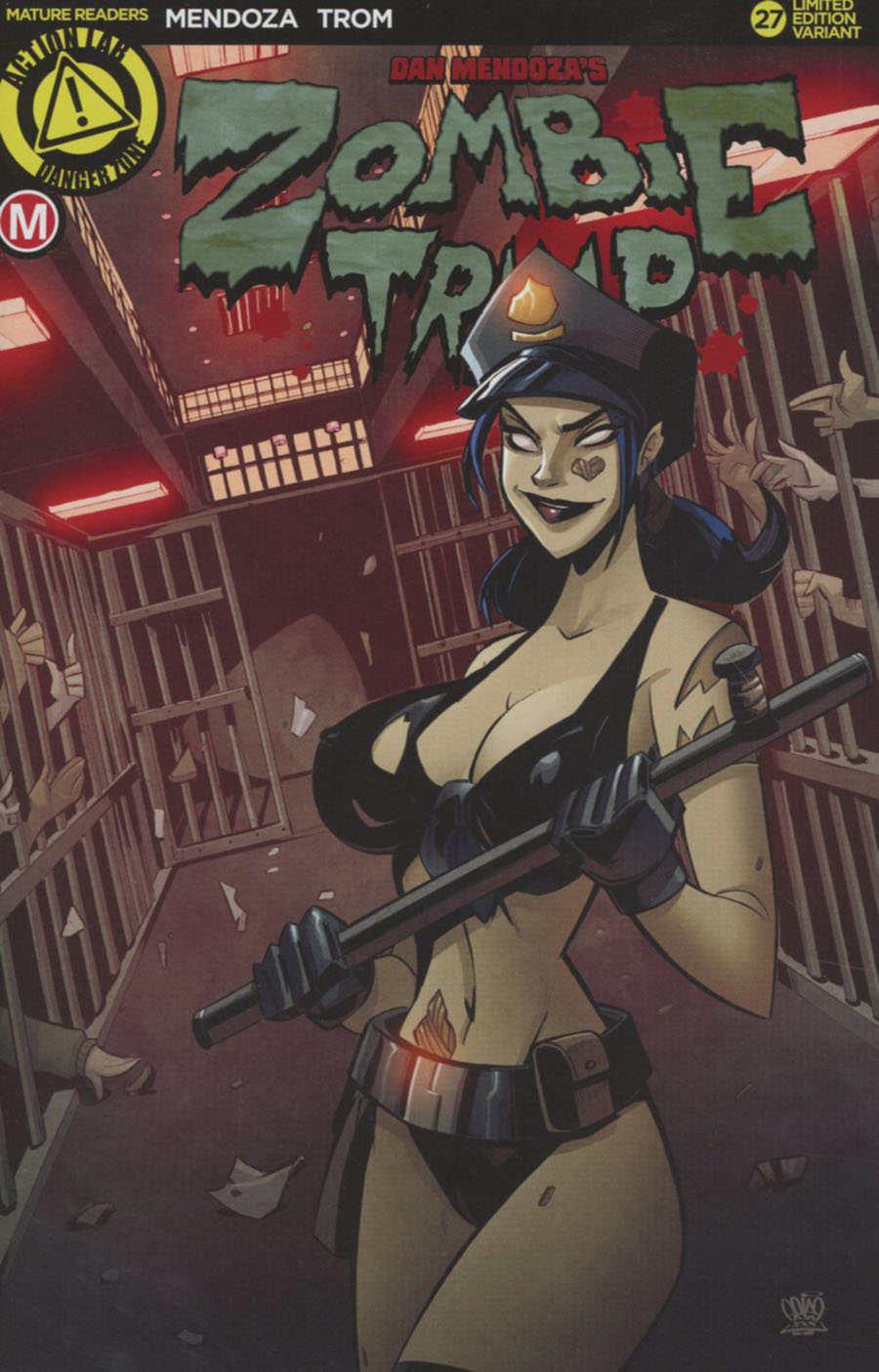 Zombie Tramp Vol 2 #27 Cover C Variant Marcelo Trom Caged Heat Cover