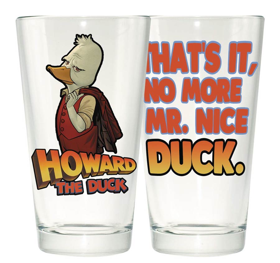 Howard The Duck Pint Glass 2-Pack Set