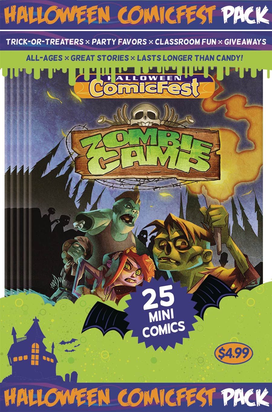 HCF 2016 Zombie Camp Mini Comic Polypack (25-Copy Bundle)