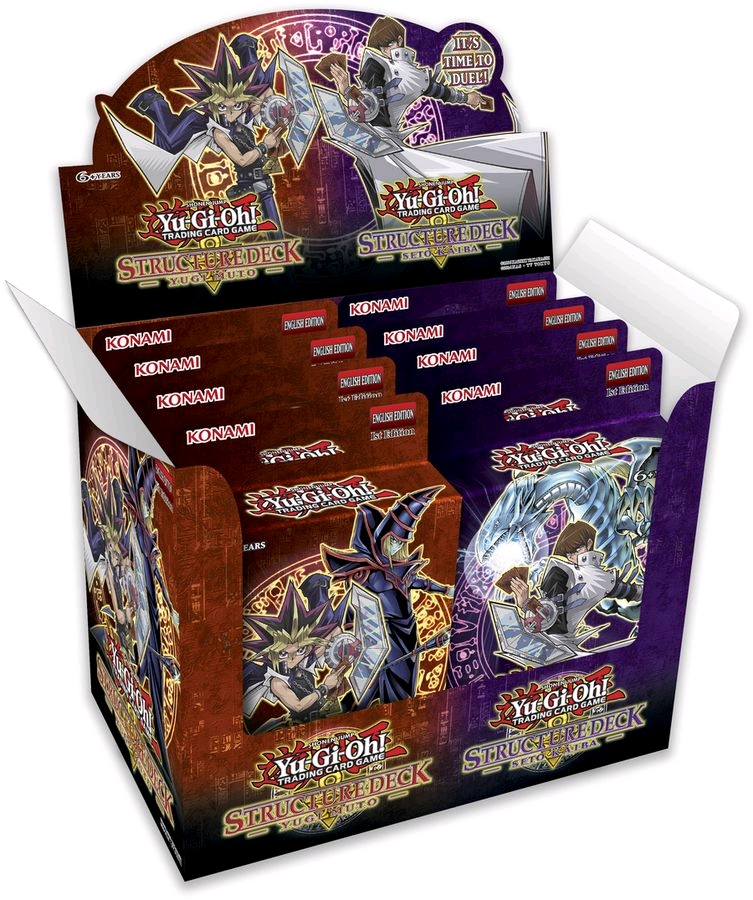 Yu-Gi-Oh TCG Yugi And Kaiba Structure Deck