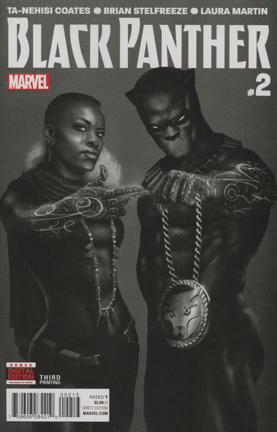 Black Panther Vol 6 #2 Cover G 3rd Ptg Rahzzah Run The Jewels Variant Cover