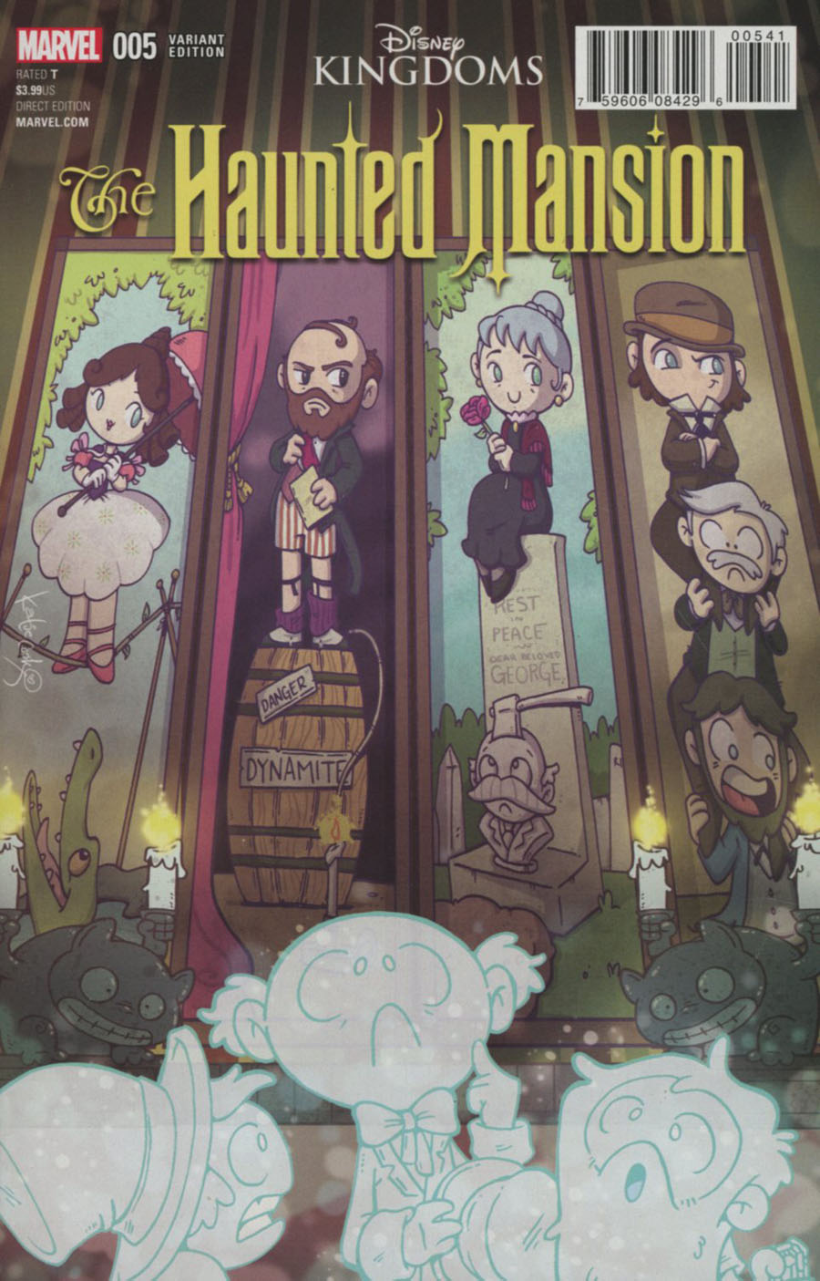 Disney Kingdoms Haunted Mansion #5 Cover D Incentive Katie Cook