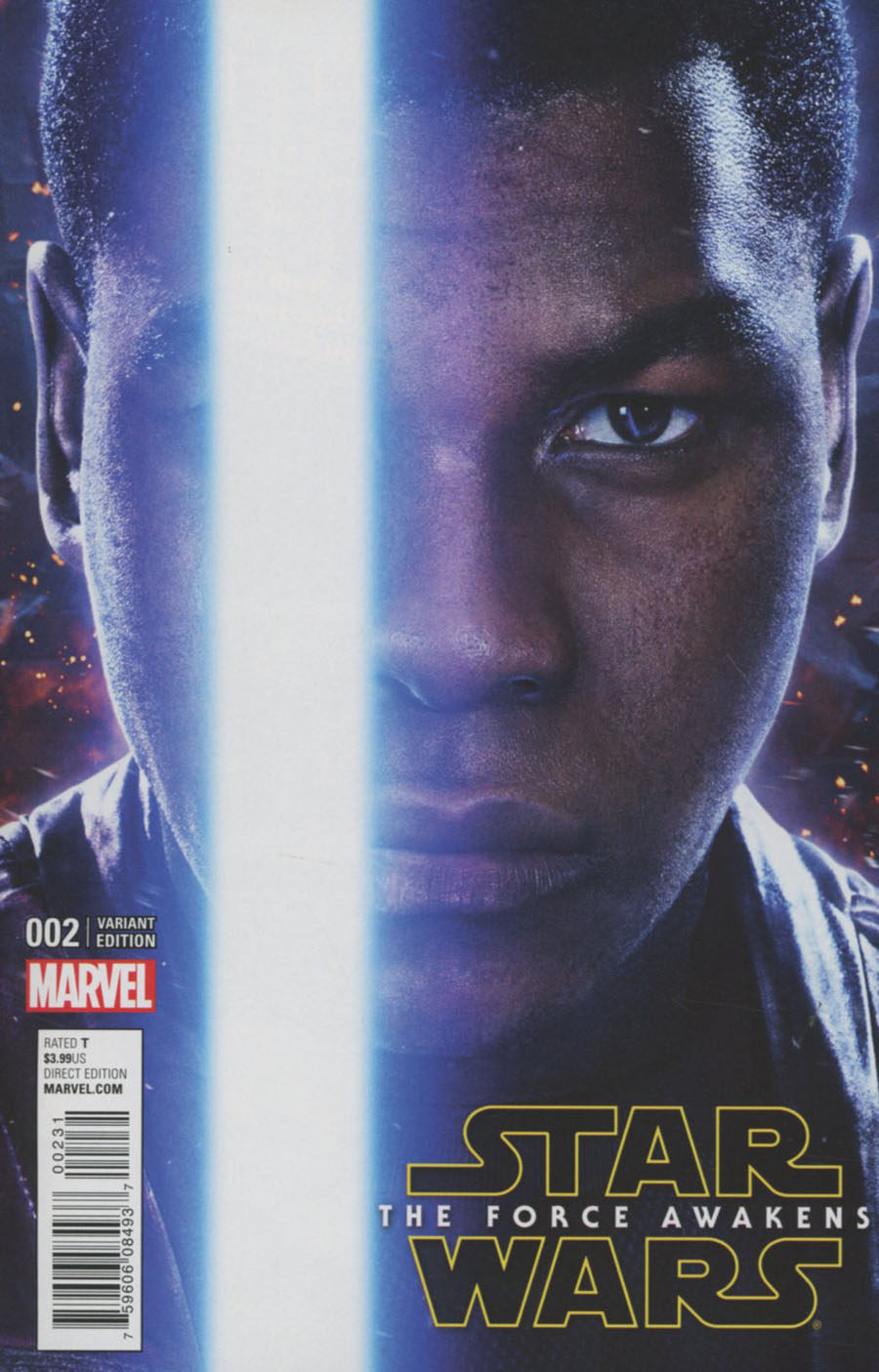 Star Wars Episode VII The Force Awakens Adaptation #2 Cover B Incentive Movie Poster Variant Cover