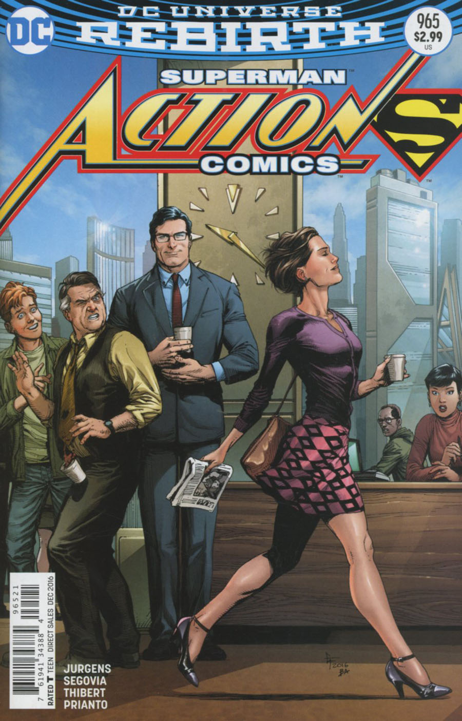 Action Comics Vol 2 #965 Cover B Variant Gary Frank Cover