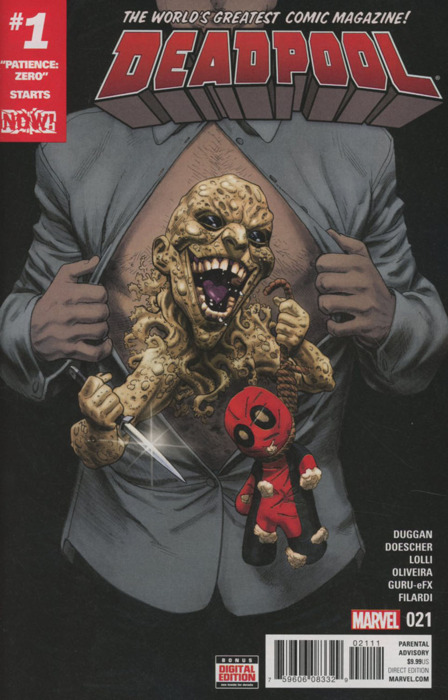 Deadpool Vol 5 #21 Cover A Regular Mike Hawthorne Cover (Marvel Now Tie-In)