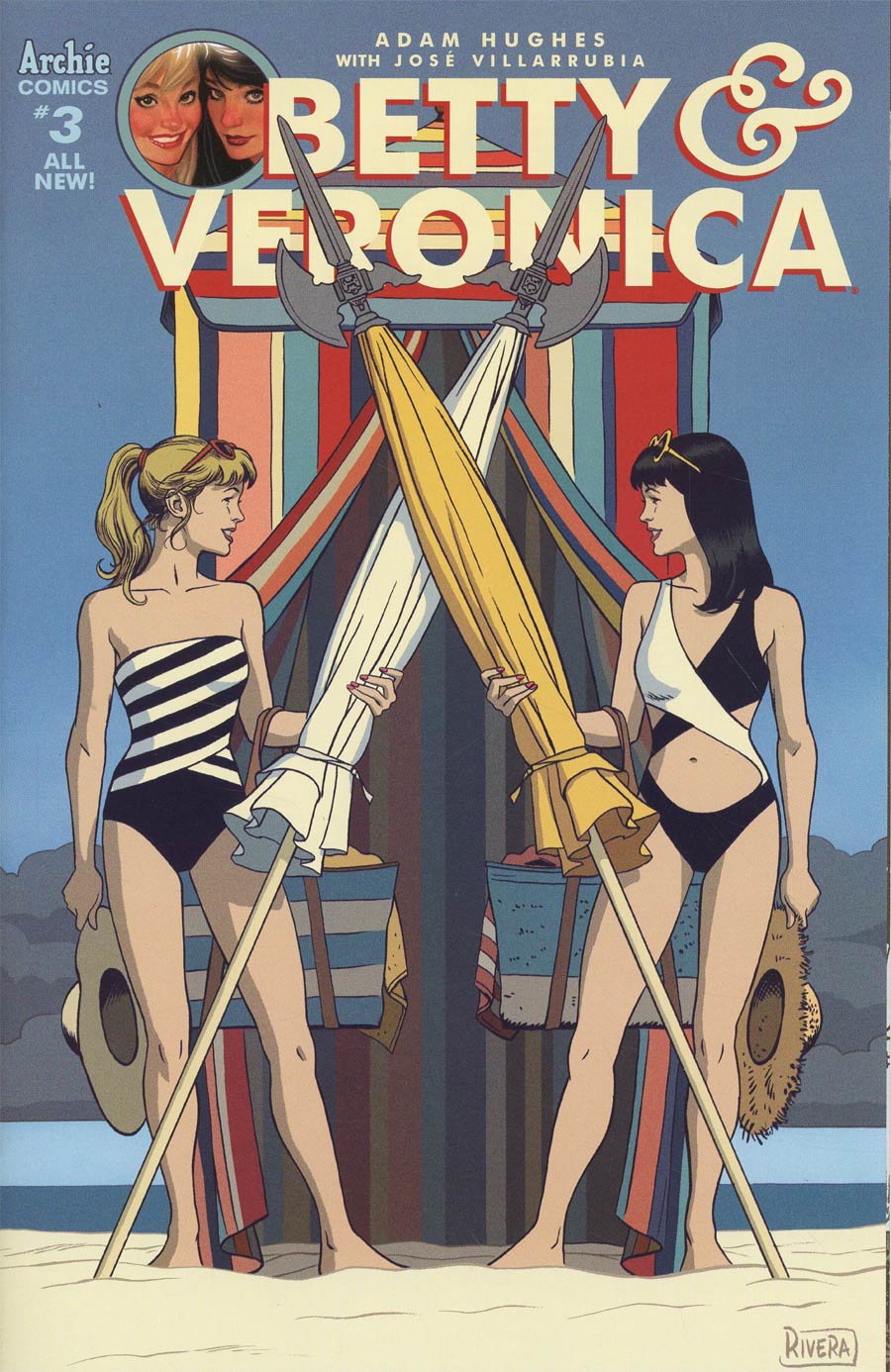 Betty & Veronica Vol 2 #3 Cover E Variant Paolo Rivera Cover