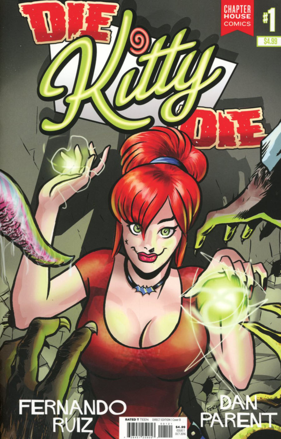 Die Kitty Die #1 Cover B Variant Fernando Ruiz Cover