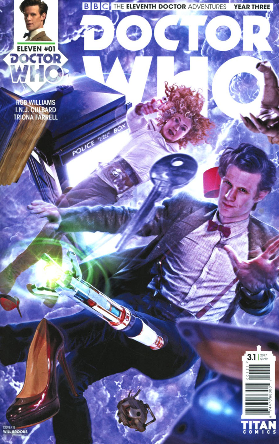 Doctor Who 11th Doctor Year Three #1 Cover B Variant Photo Cover