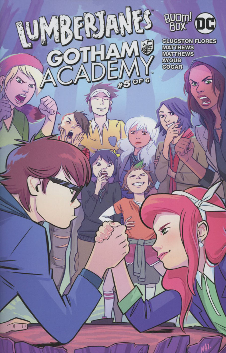 Lumberjanes Gotham Academy #5 Cover A Regular Natacha Bustos Cover