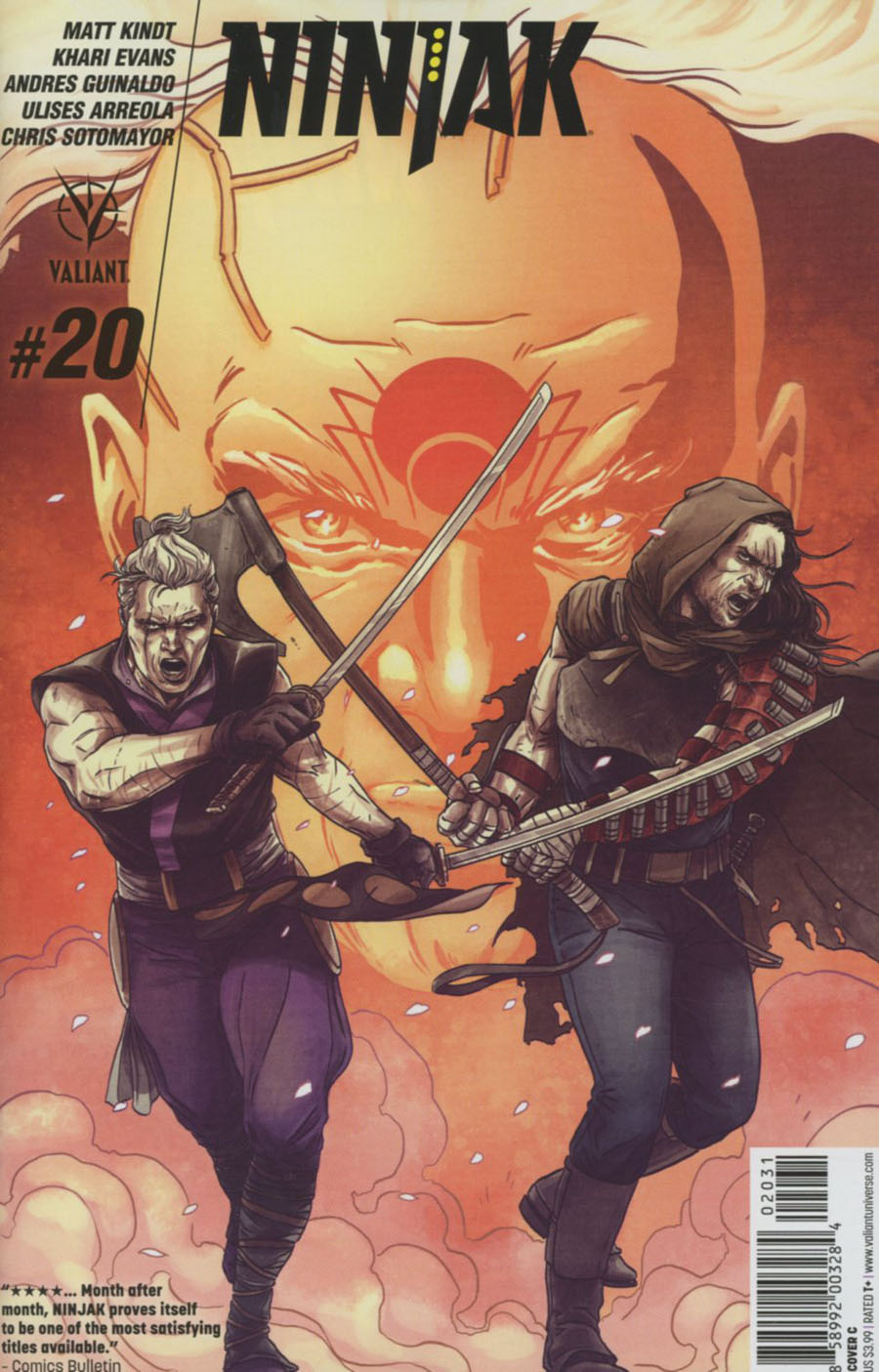 Ninjak Vol 3 #20 Cover C Variant Marc Laming Cover