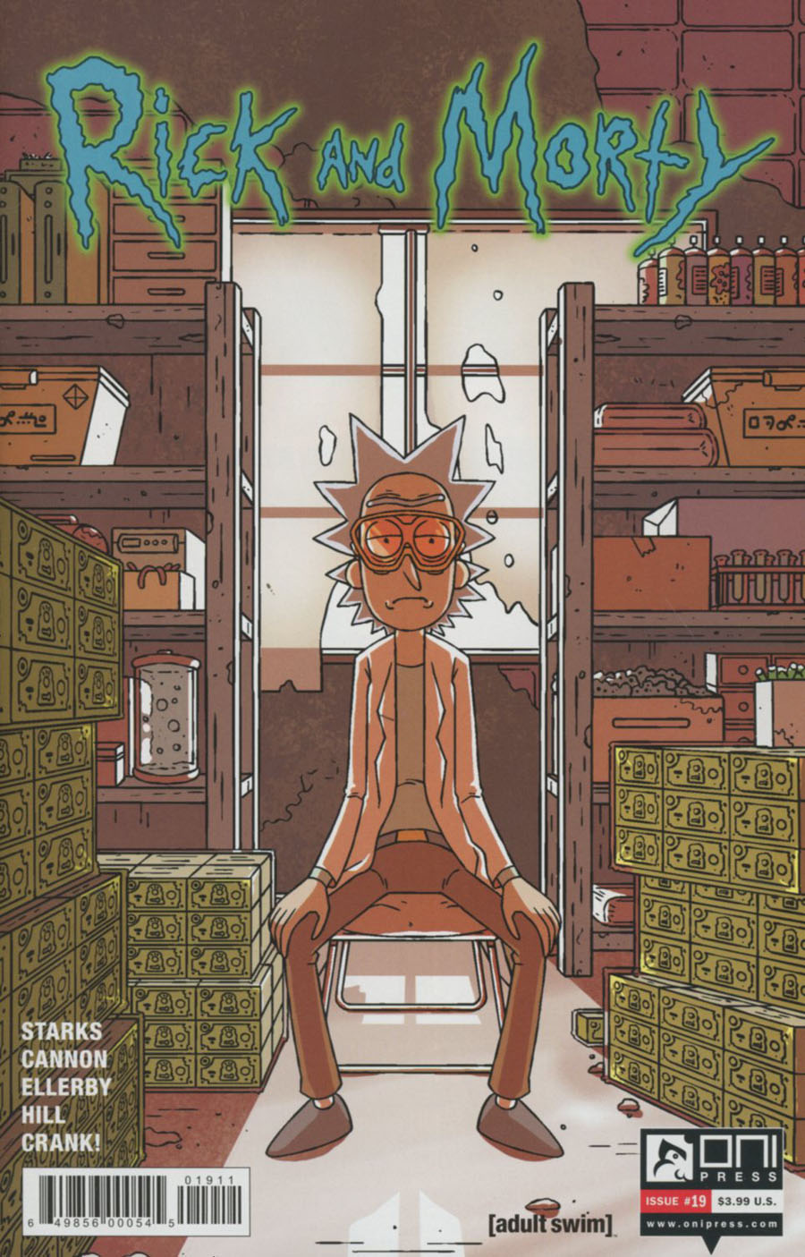 Rick And Morty #19 Cover A Regular CJ Cannon Cover