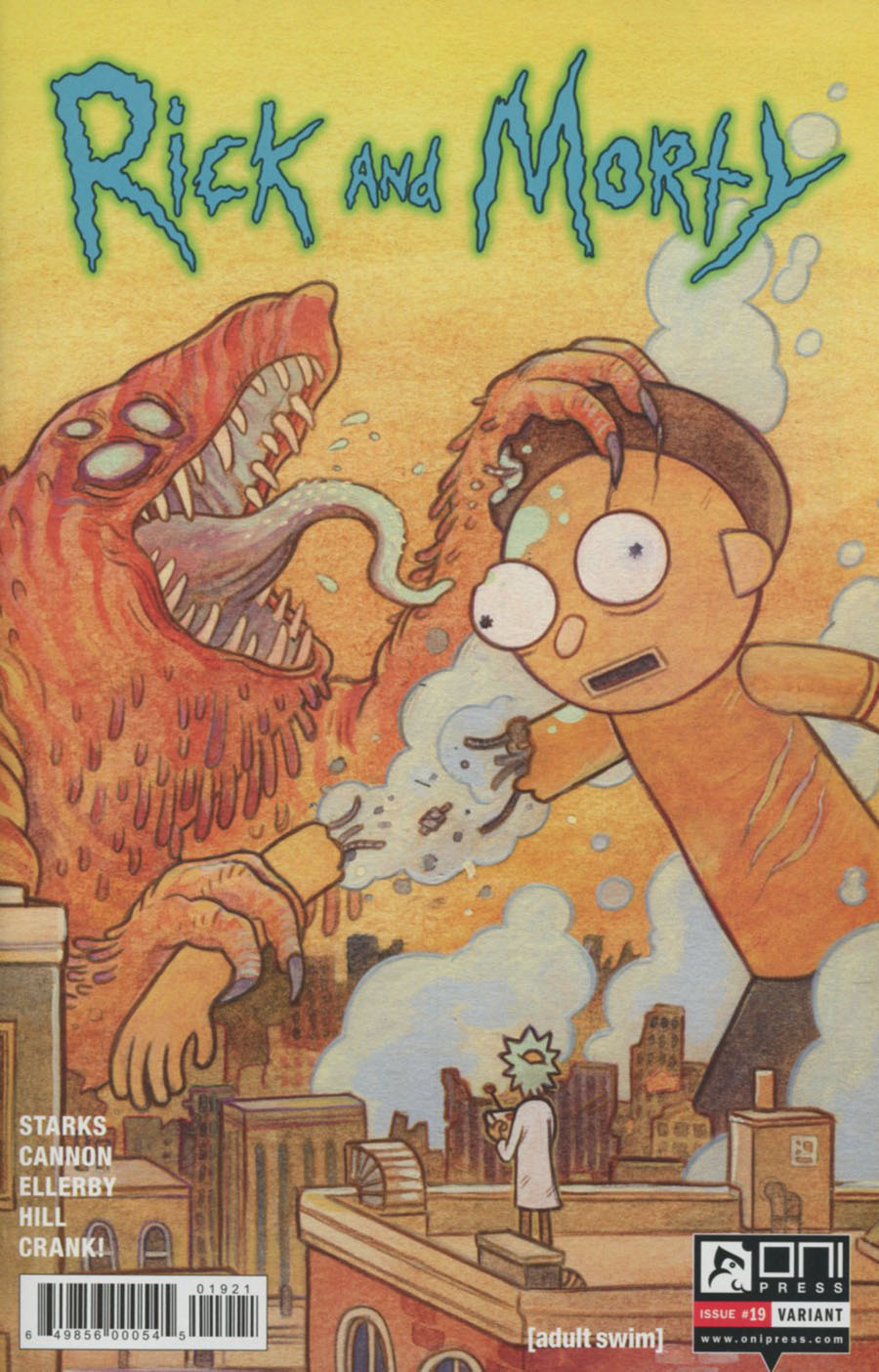 Rick And Morty #19 Cover B Variant Tait Howard Cover