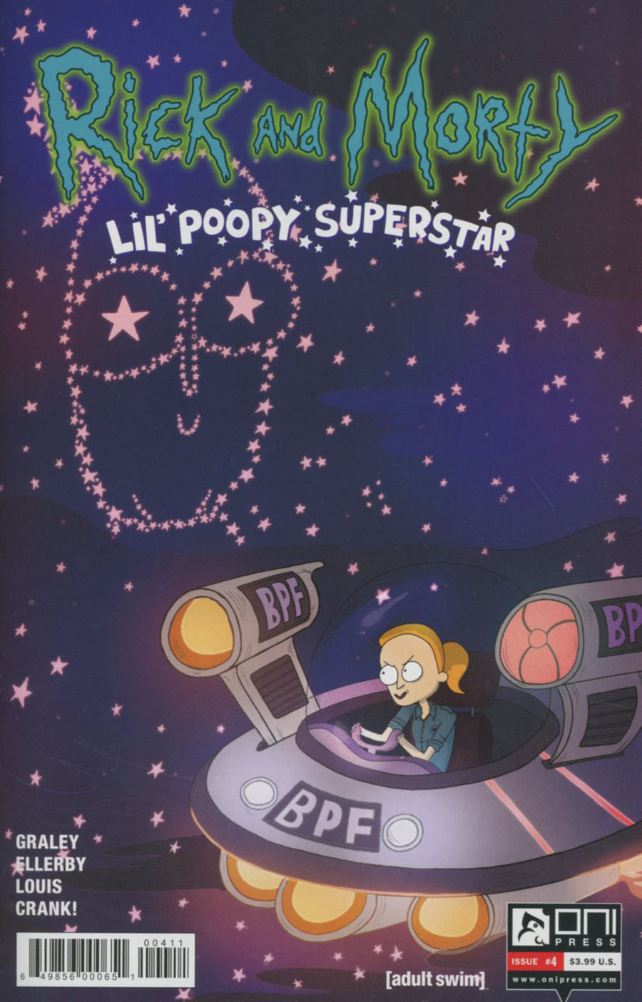 Rick And Morty Lil Poopy Superstar #4 Cover A Regular Sarah Graley Cover