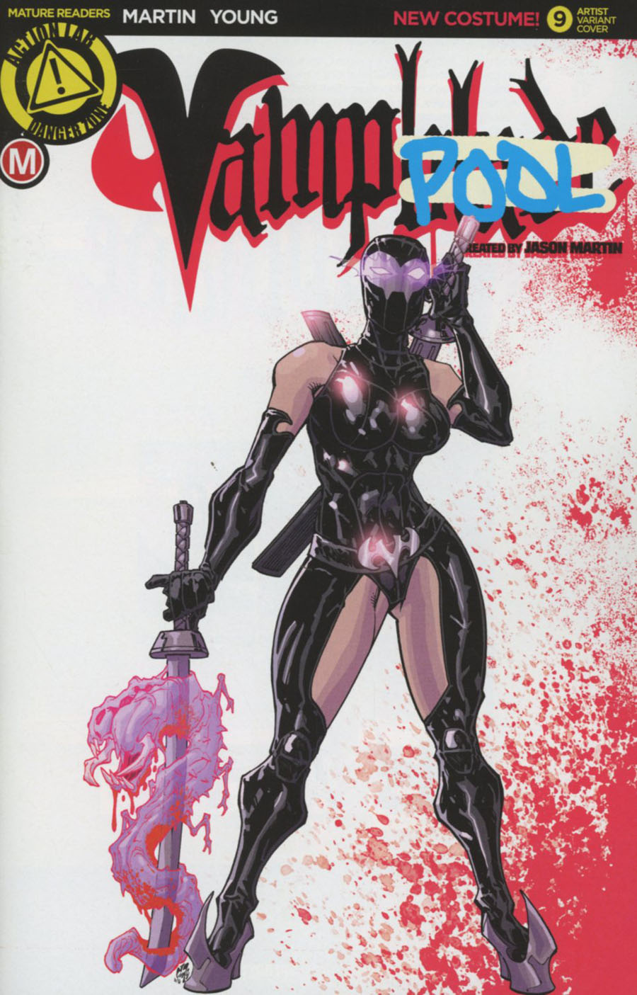 Vampblade #9 Cover E Variant Daniel Campos Artist Cover