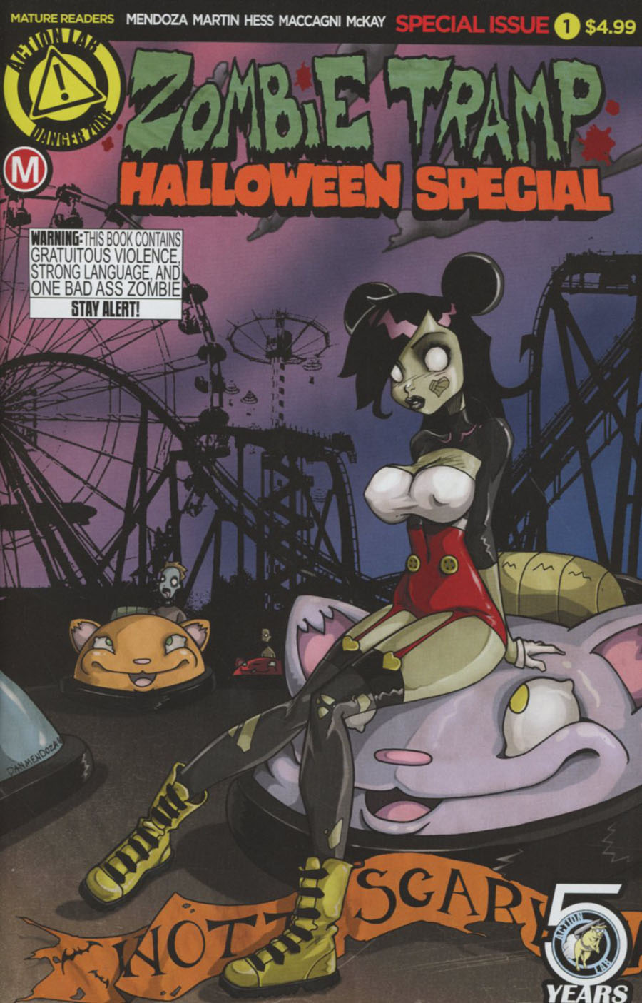 Zombie Tramp Halloween Special 2016 Cover A Regular Dan Mendoza Cover