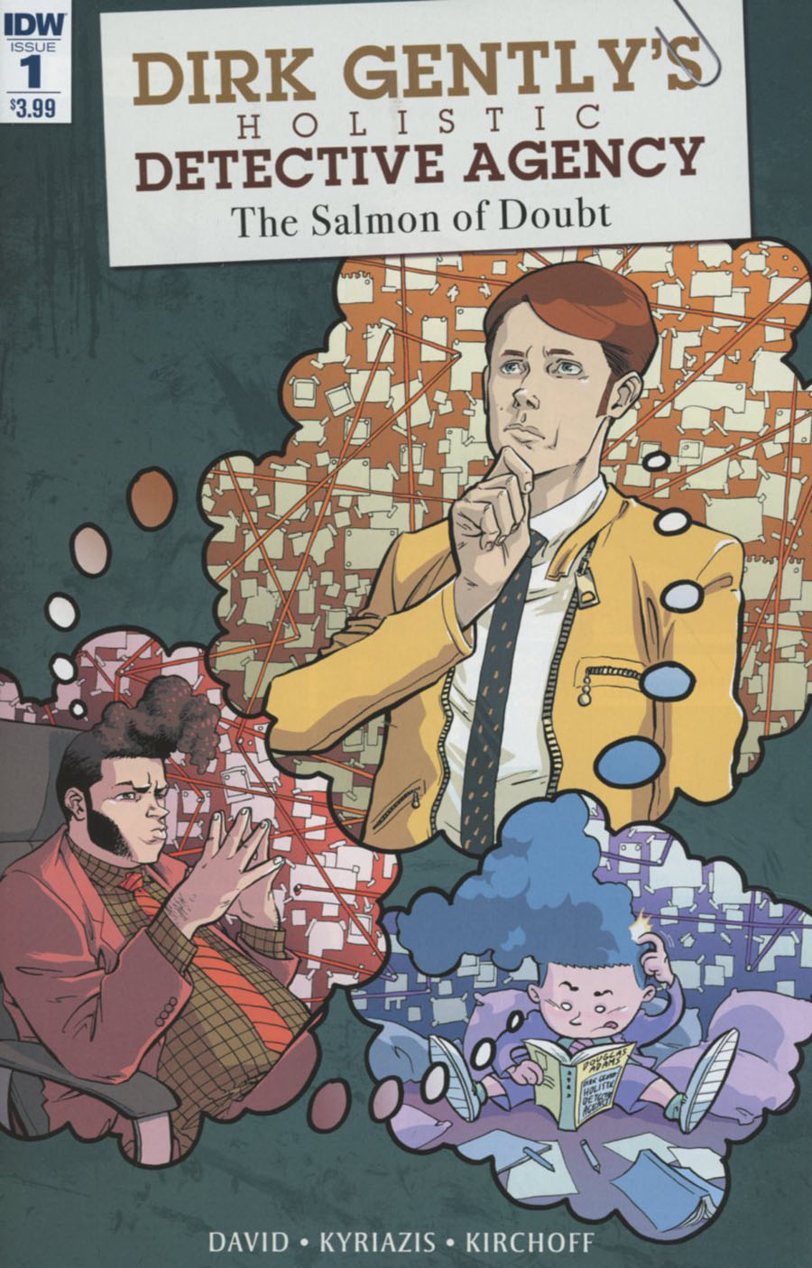 Dirk Gentlys Holistic Detective Agency Salmon Of Doubt #1 Cover A Regular Ilias Kyriazis Cover