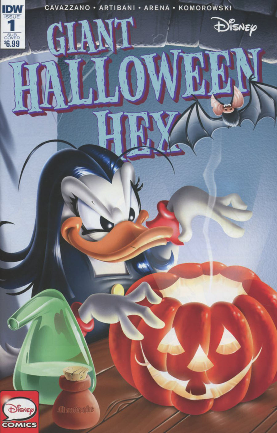 Disneys Giant Halloween Hex #1 Cover B Variant Alex Telve Subscription Cover