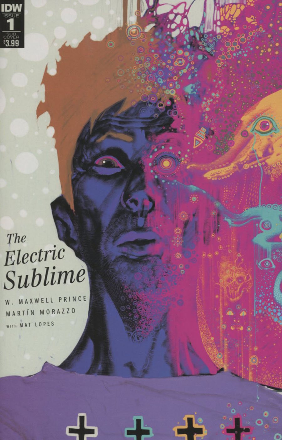 Electric Sublime #1 Cover B Variant Frazer Irving Subscription Cover