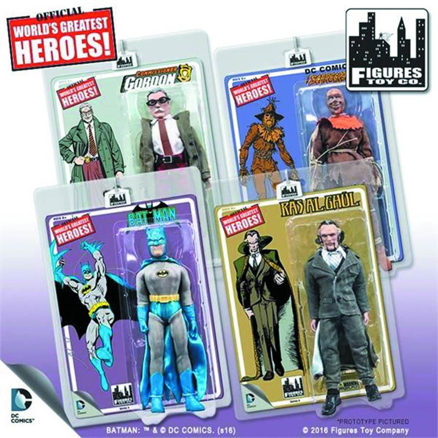 Batman Retro 8-Inch Action Figure Series 4 Assortment Case