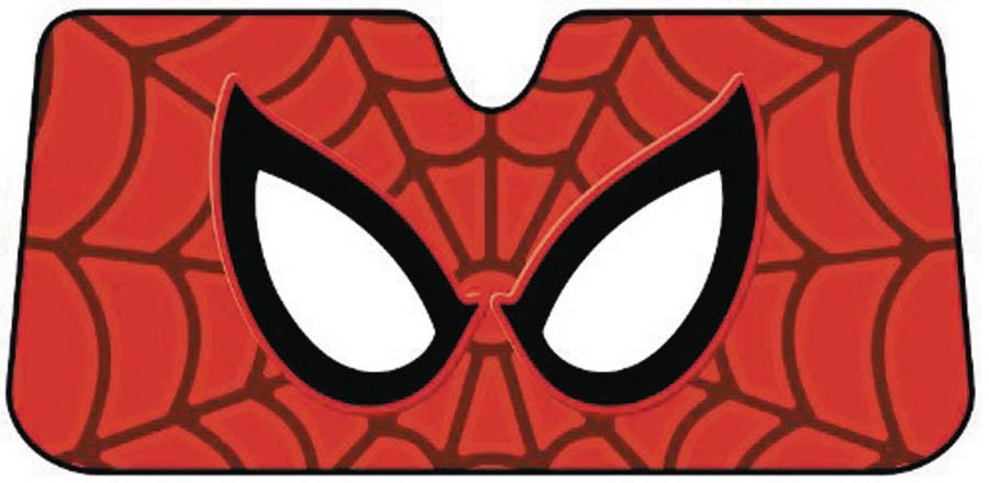 Spider-Man Accordion Auto Sunshade