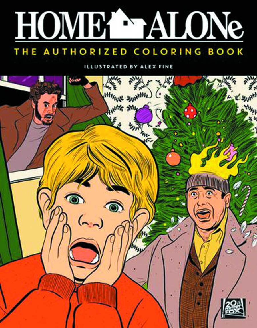 Home Alone Authorized Coloring Book SC