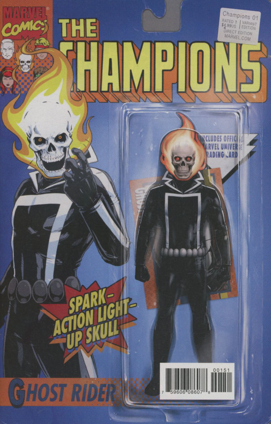 Champions (Marvel) Vol 2 #1 Cover H Variant John Tyler Christopher Classic Action Figure Cover (Marvel Now Tie-In)