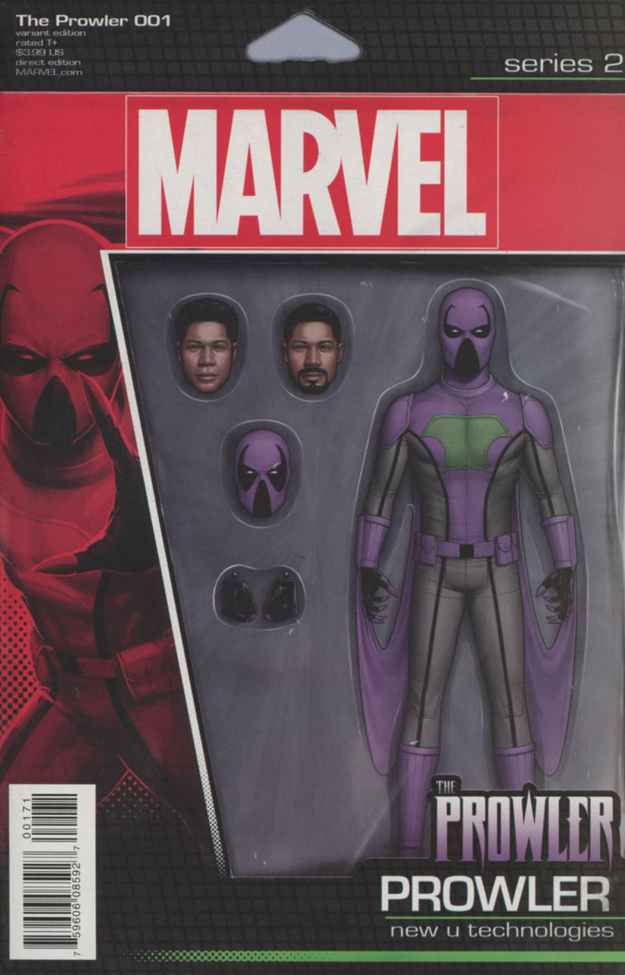 Prowler (Marvel) Vol 2 #1 Cover D Variant John Tyler Christopher Action Figure Cover (Clone Conspiracy Tie-In)