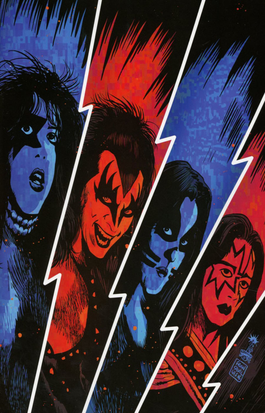 KISS Vol 3 #1 Cover N Incentive Francesco Francavilla Virgin Cover 