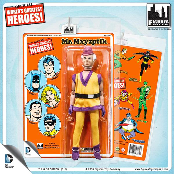 DC Retro Mego Style 8-Inch Action Figure Series 1 - Mr Mxyzptlk