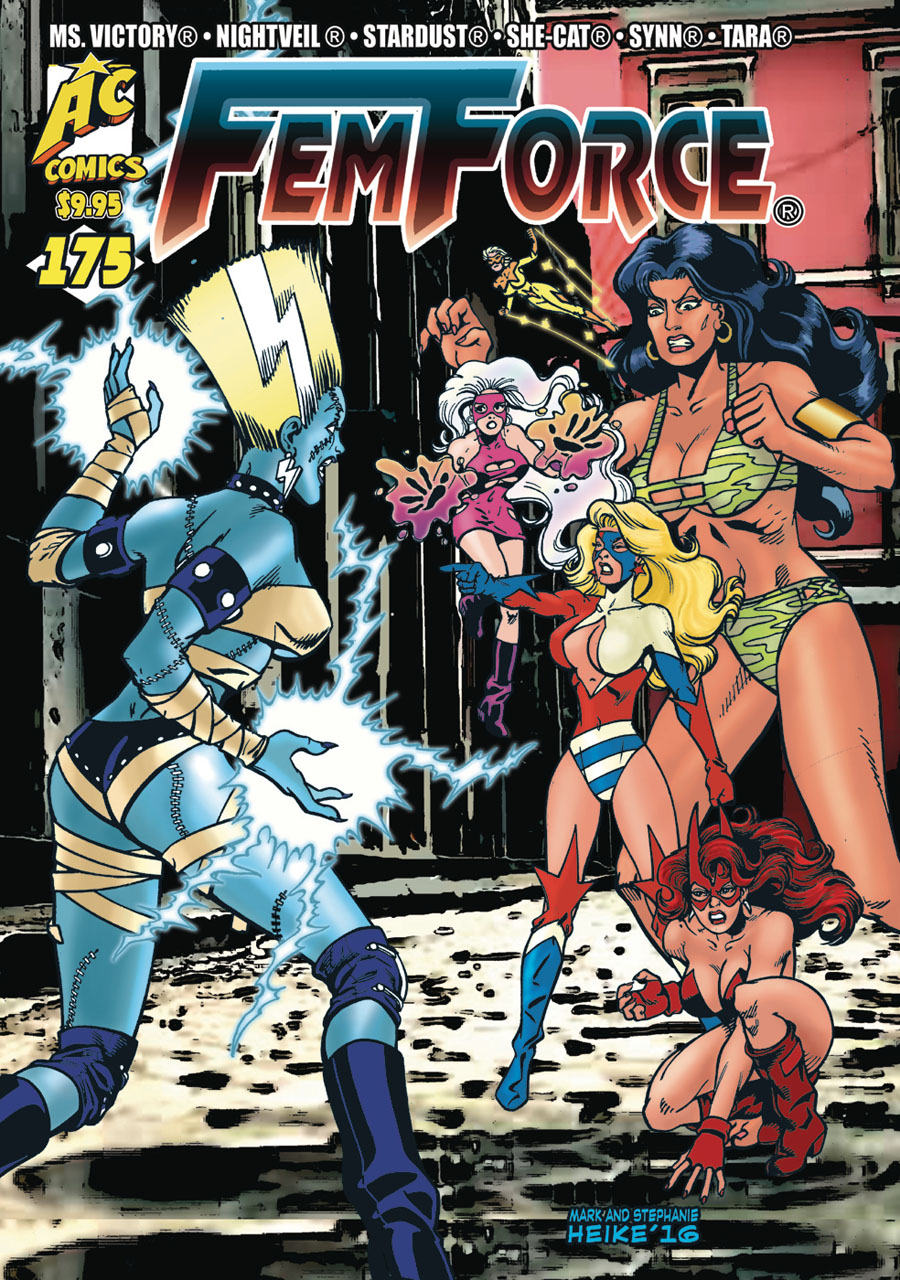 Femforce #175 Cover A Regular Stephanie Heike Cover